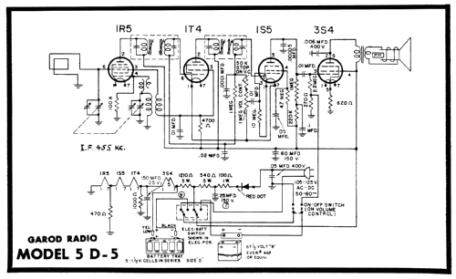 5D-5 ; Garod Radio Corp.; (ID = 87581) Radio