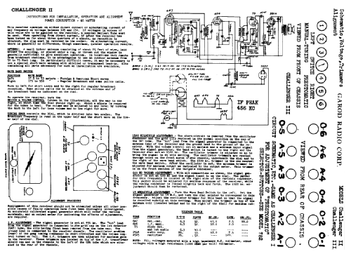 Challenger II ; Garod Radio Corp.; (ID = 389327) Radio