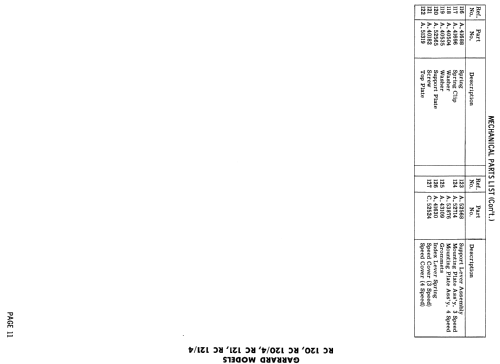 RC120/4D Ch= RC 120/4; Garrard Eng. & Mfg. (ID = 1847586) R-Player