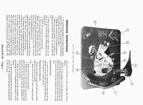 RC60; Garrard Eng. & Mfg. (ID = 1543687) Ton-Bild