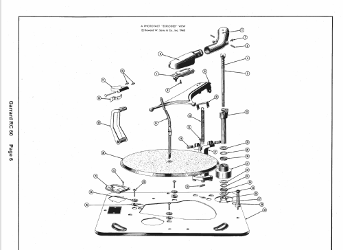 RC60; Garrard Eng. & Mfg. (ID = 1543691) R-Player