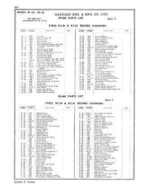 RC-50; Garrard Eng. & Mfg. (ID = 2939507) Ton-Bild