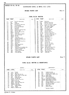 RC-50; Garrard Eng. & Mfg. (ID = 2939509) Enrég.-R