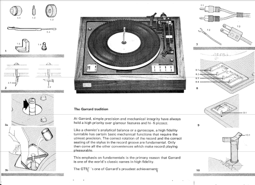 Turntable GT55; Garrard Eng. & Mfg. (ID = 1731445) R-Player