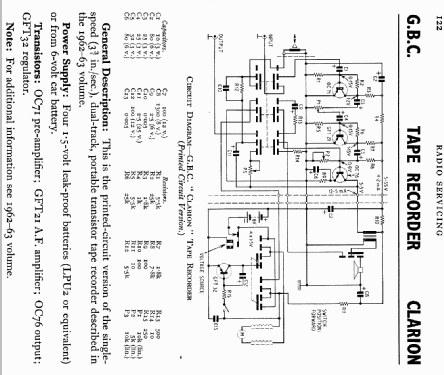 Clarion ; GBC Electronic (ID = 722742) Enrég.-R