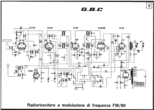 FM/90; GBC; Milano (ID = 459813) Radio
