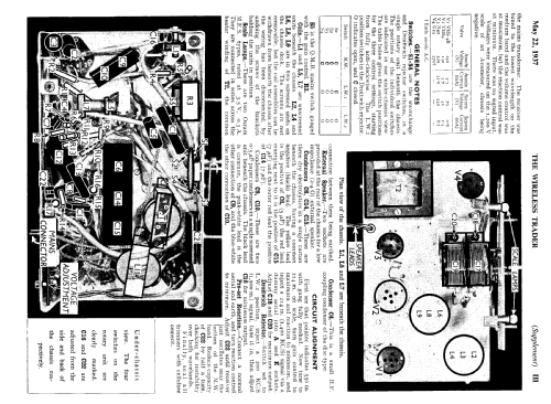 AC37 BC3730L; GEC, General (ID = 1036007) Radio