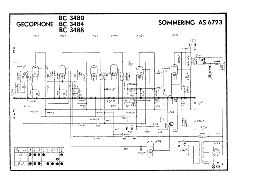 8-Valve Superhet BC3480 ; GEC, General (ID = 571059) Radio