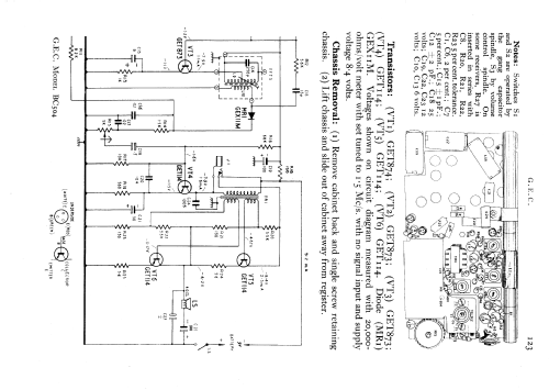 All Transistor BC504; GEC, General (ID = 597276) Radio