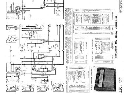 BC5839; GEC, General (ID = 1019682) Radio