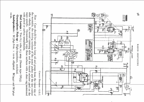 BC9640; GEC, General (ID = 557872) Radio