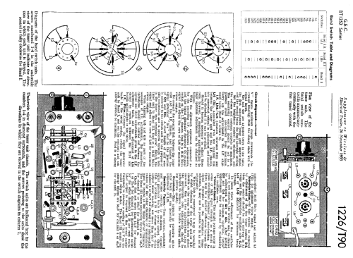 BT1252; GEC, General (ID = 1031769) Television