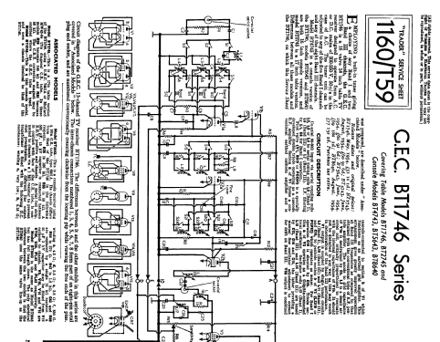 BT4743; GEC, General (ID = 1052208) Television