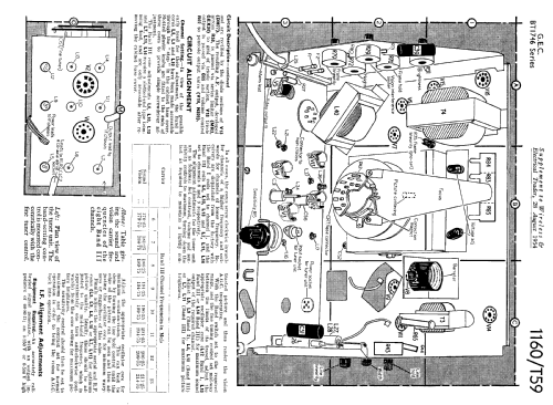 BT8640; GEC, General (ID = 1052223) Television