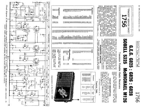 G825; GEC, General (ID = 2309725) Radio