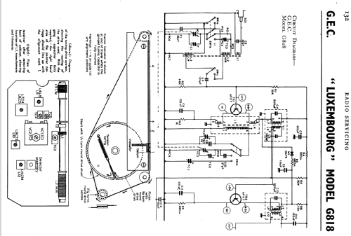 The Luxembourg Transistor 18 G818; GEC, General (ID = 765381) Radio