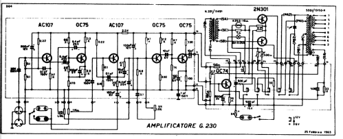 Amplificatore G230PA; Geloso SA; Milano (ID = 396484) Ampl/Mixer