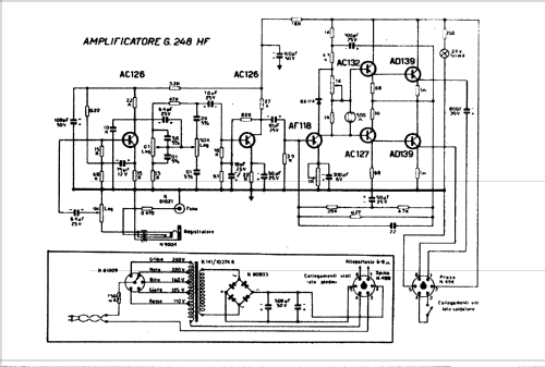 Amplificatore Monofonico Alta Fedeltà G248-HF; Geloso SA; Milano (ID = 396843) Ampl/Mixer