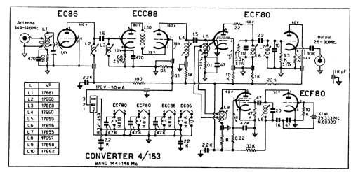 Convertitore G4/153; Geloso SA; Milano (ID = 398396) Radio