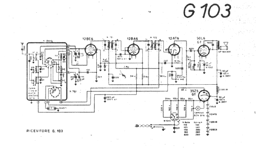 G103; Geloso SA; Milano (ID = 17788) Radio