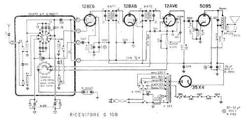 G108; Geloso SA; Milano (ID = 891154) Radio