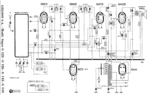 G126; Geloso SA; Milano (ID = 960956) Radio