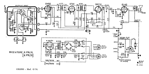 G176; Geloso SA; Milano (ID = 891164) Radio