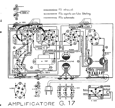 G17; Geloso SA; Milano (ID = 394765) Ampl/Mixer