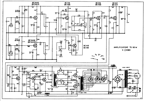 G1/2060-A; Geloso SA; Milano (ID = 495849) Ampl/Mixer