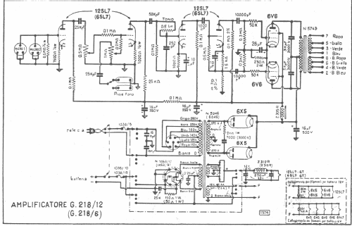 G218A; Geloso SA; Milano (ID = 97664) Ampl/Mixer