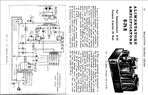 G24-R; Geloso SA; Milano (ID = 300204) Ampl/Mixer