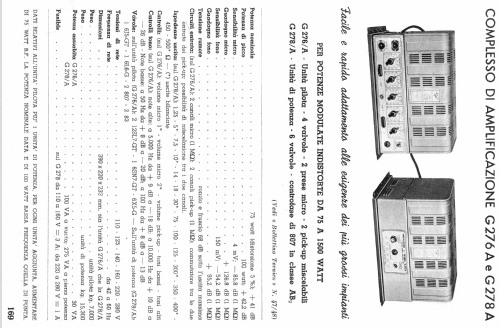 G278A; Geloso SA; Milano (ID = 143734) Ampl/Mixer