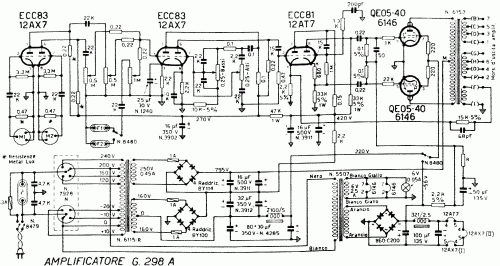 G298A; Geloso SA; Milano (ID = 249137) Ampl/Mixer