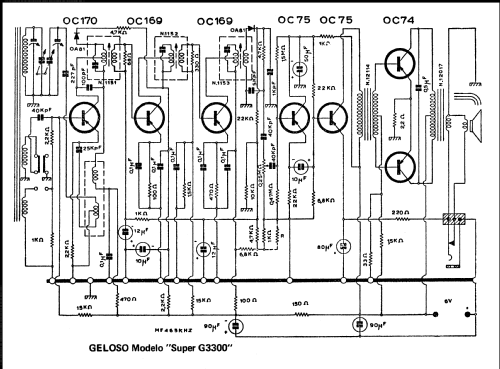 Super G-3300 /C /P; Geloso SA; Milano (ID = 1409170) Radio