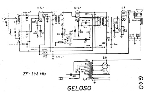 G40; Geloso SA; Milano (ID = 17784) Radio