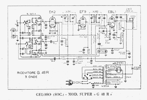 G 48R; Geloso SA; Milano (ID = 1330459) Radio
