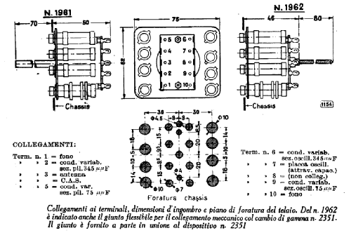 Gruppo AF 1961/1962; Geloso SA; Milano (ID = 2985651) Bauteil