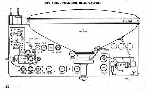 Perseus GTV1036; Geloso SA; Milano (ID = 2501238) Télévision