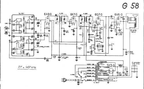 Super G58; Geloso SA; Milano (ID = 17761) Kit