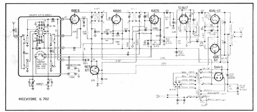 Super G702; Geloso SA; Milano (ID = 144679) Radio