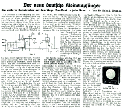 Deutscher Kleinempfänger 1938 DKE38, DKE1938; Gemeinschaftserzeugn (ID = 512419) Radio