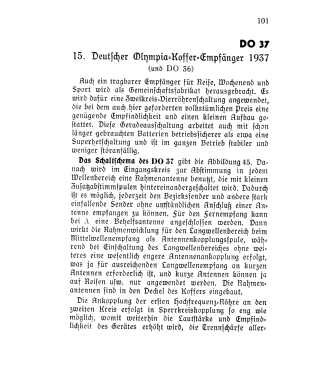 Deutscher Olympia-Koffer DOK37; Gemeinschaftserzeugn (ID = 3069577) Radio