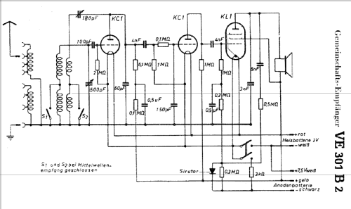 VE301B2; Gemeinschaftserzeugn (ID = 66778) Radio