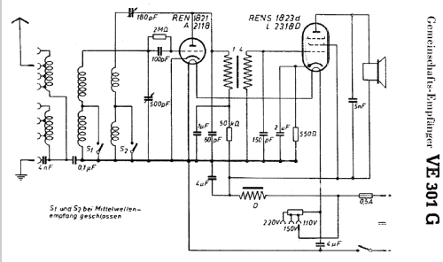 VE301G; Gemeinschaftserzeugn (ID = 66776) Radio