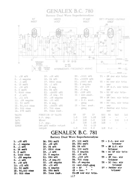 BC781; Genalex, BGE brand, (ID = 2985958) Radio