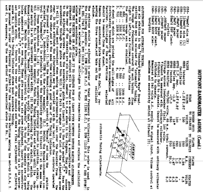 Hotpoint-Bandmaster A459DE; Australian General (ID = 713651) Radio