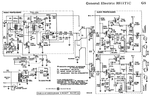 RS3 Ch= RS11T1C; General Electric- (ID = 1685119) Radio