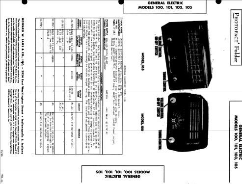 103 ; General Electric Co. (ID = 507811) Radio