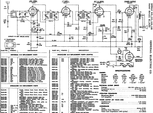 105 ; General Electric Co. (ID = 197113) Radio