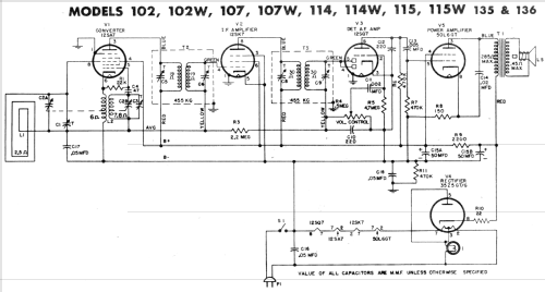 114W ; General Electric Co. (ID = 1399579) Radio